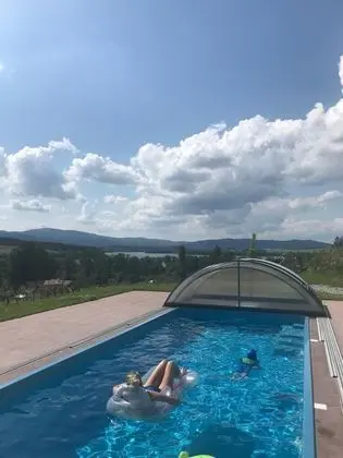 Luxury Villa in Extensive Grounds on Lipno Lake - Havuz