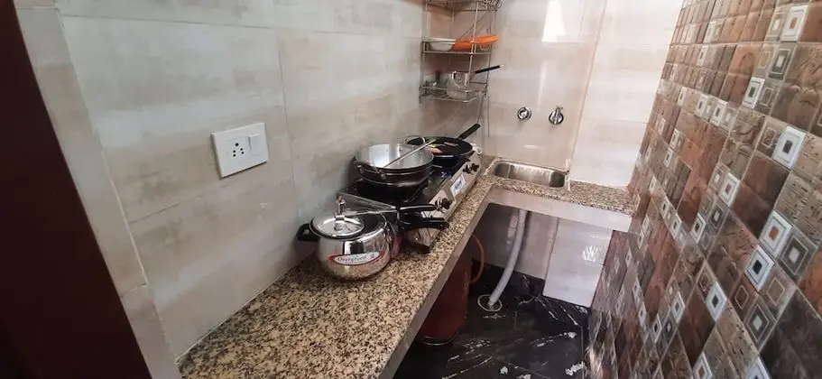 Luxury Flat in Foreigner Areof Lajpat Nagar With Fully Equipped Kitch - Mutfak