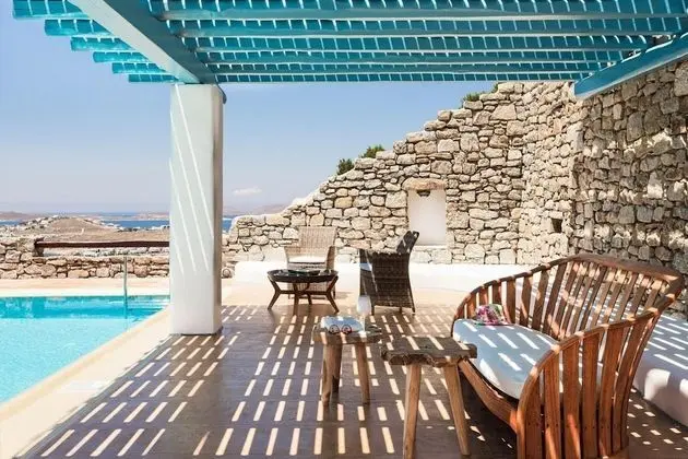 Luxury Key Mykonos 2 Bed Villa Ulmo Deus X Agios Lazaros