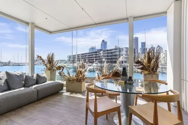 Luxury Living on Waterfront with large sunny deck by Urban Butler