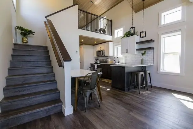 Luxury Loft Cottage In Manitou Beach - Mutfak
