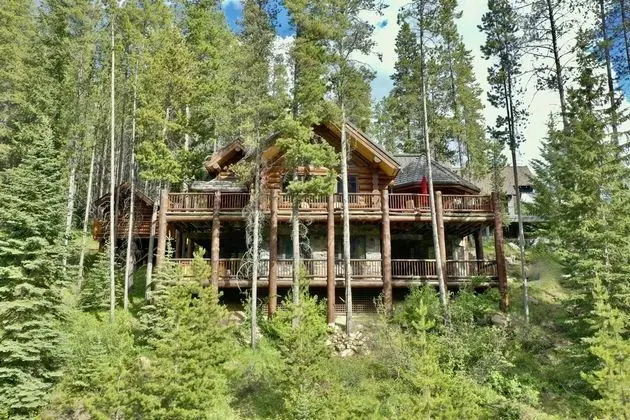 Luxury Log Chalet | Pool + Private HotTub | Ski In/Out | Overlooking Greywolf GC - Dış Mekan