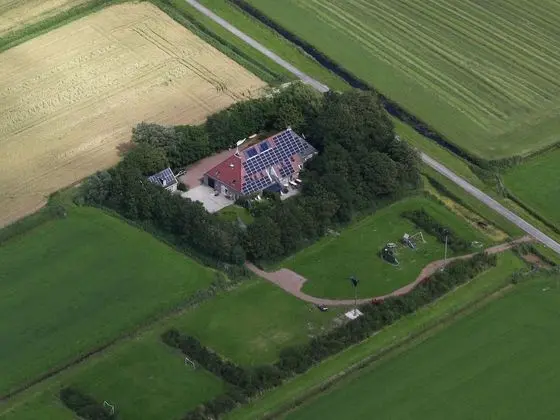 Luxury Mansion near Sea in Pingjum