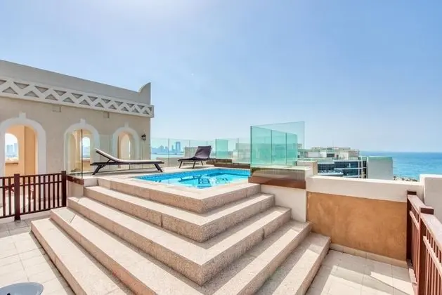 Luxury Palm Penthouse With Beach Sea View - Oda