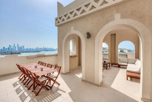 Luxury Palm Penthouse With Beach Sea View - Oda