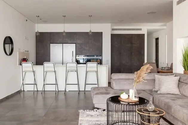 Luxury Penthouse on High Floor with Hot Tub - Mutfak
