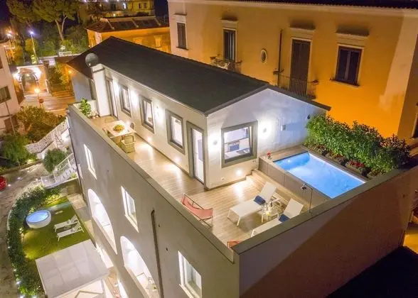 Luxury Villa with Penthouse, Pools and Sea View