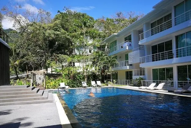 Luxury Sea View Penthouse 2 Beds Kamala Phuket - Havuz