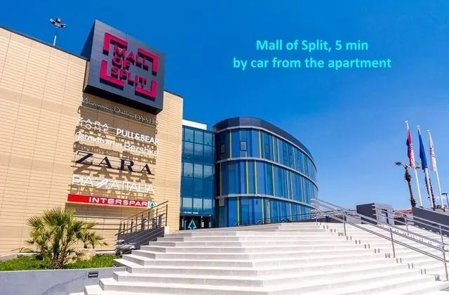 Luxury Spacious apt Near Znjan Beach w. sea View - Dış Mekan