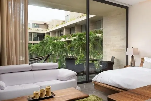 Luxury Studio With Pool View at Mistiq Tulum Beautiful Design Free Gym Sauna