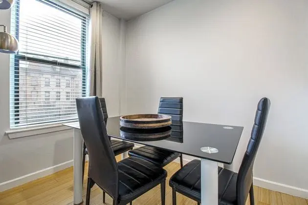 Luxury & Stylish 1br/1ba in Boston South End - BU Medical - Mutfak