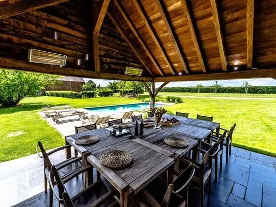 Luxury Vacation Home in Ohey With a Pool and a Sauna