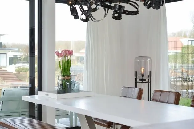Luxury Villa in Zeewolde at the Waterfront With Jetty - Yerinde Yemek