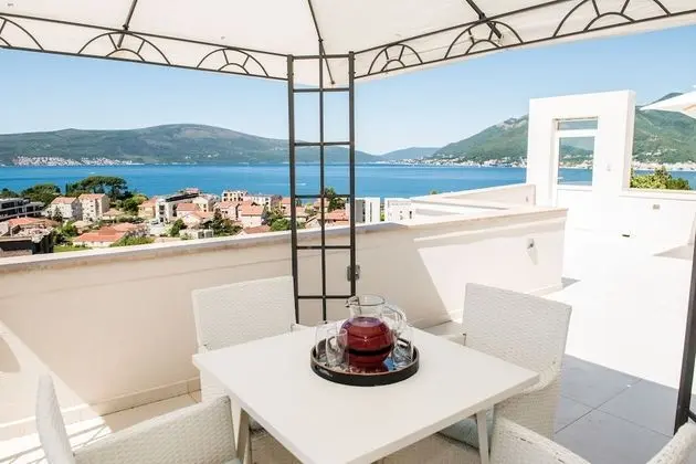 Luxurypenthouse sea View Pooll Ivy House Tivat