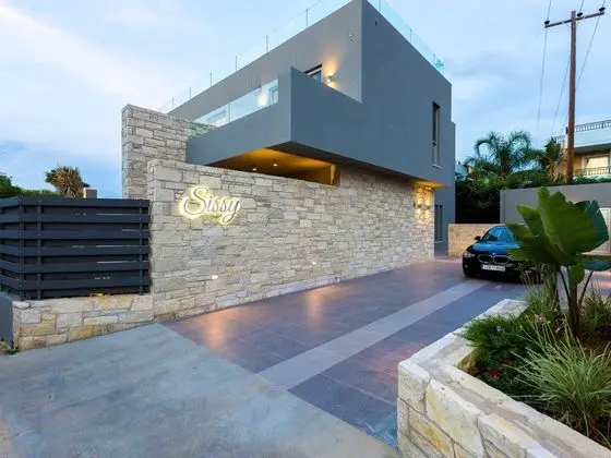 Luxus Villa With Heated Pool 180m to the Beach, Restaurants Shops & Amenities - Dış Mekan