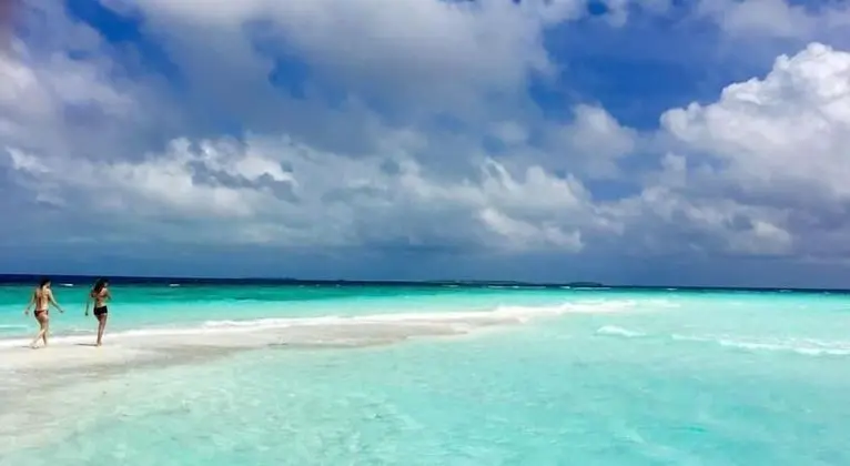 Maafushi, Faza View Inn - Plaj