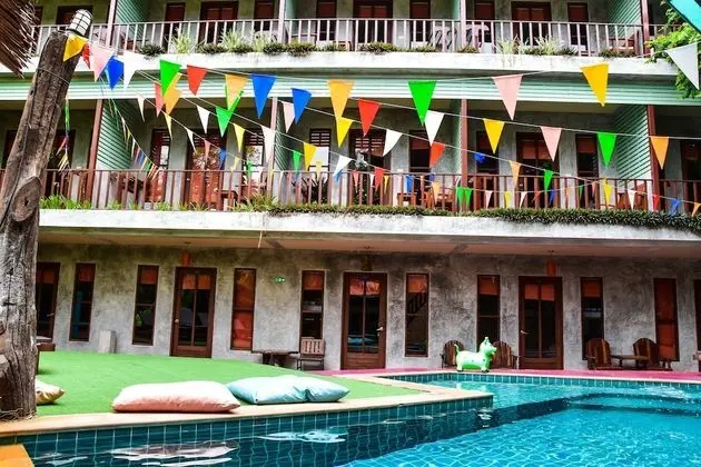 Mad Monkey Koh Phangan Hostel - Adults Only - Dış Mekan