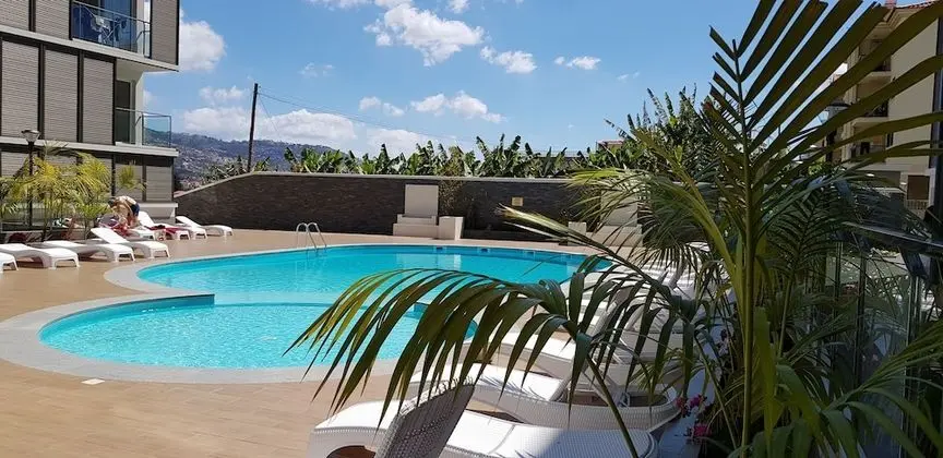 Madalenas Palace- Apartment, Funchal, Madeira - Havuz