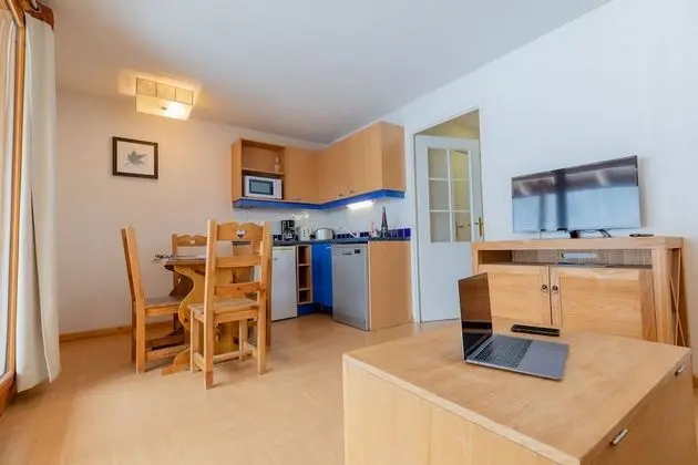 Madame Vacances Residence Le Parc des Airelles - Mutfak