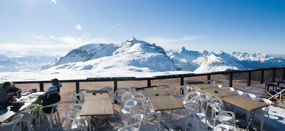 Madame Vacances Résidence Les Terrasses de Veret - Yerinde Yemek
