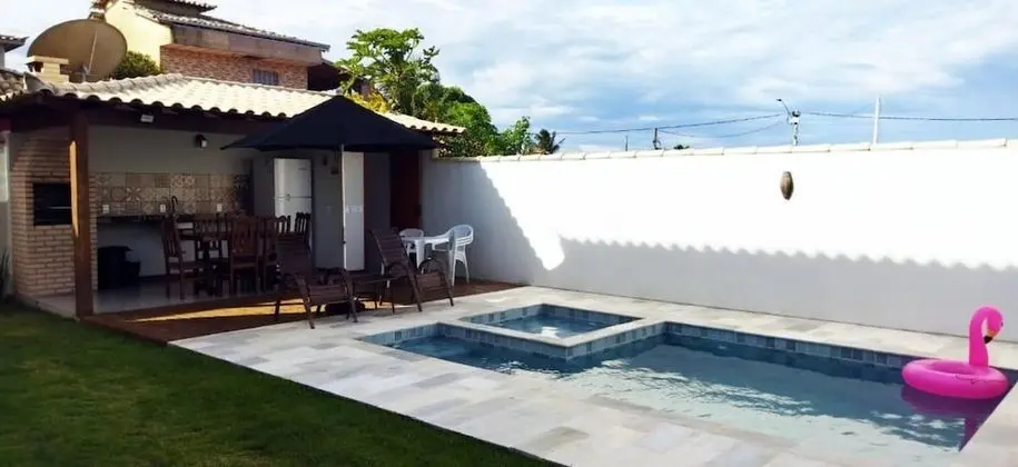 Magn Fica Casa com Piscina Privativa e 4 Suites