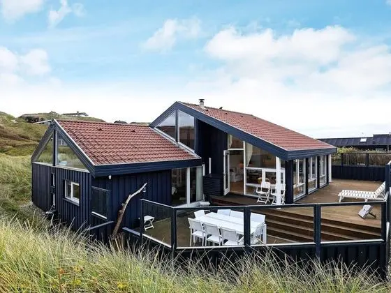 Magnific Holiday Home in Løkken With Whirlpool