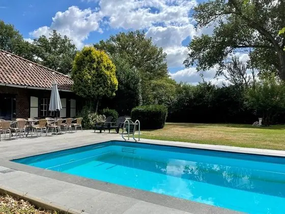 Magnificent Farmhouse in Sint Joost With Private Pool - Havuz