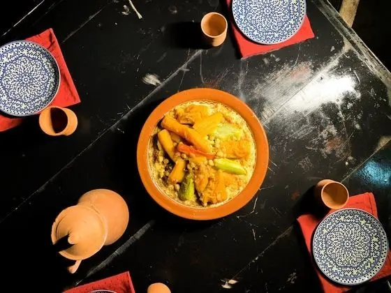 Maison D'hôtes Ait Mouli - Yerinde Yemek