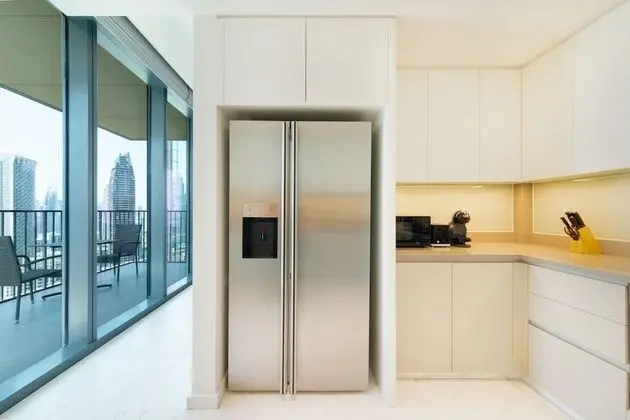 Maison Privee - Exciting Apt Downtown Dubai w/Pool Nxt 2 Dubai Mall - Mutfak