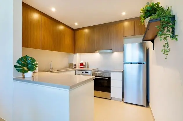 Maison Privee - Serene Apt w/ Large Patio Cls to Bluewaters & JBR - Mutfak