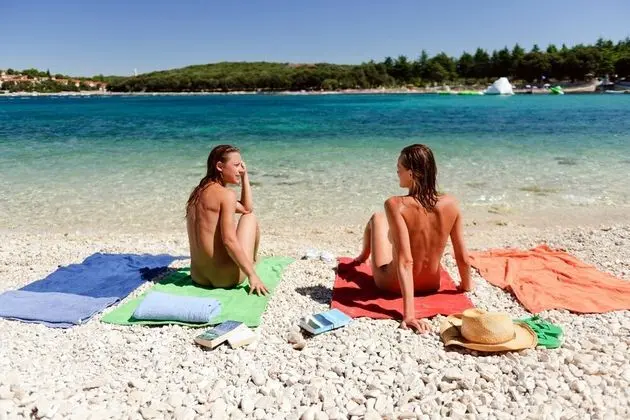 Maistra Camping Koversada Naturist Mobile homes - Plaj