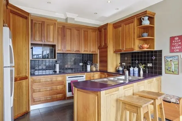 Manfield City Waterfront View Cottage - Mutfak