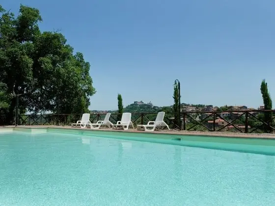 Mansion in Montefiascone With Pool, Garden, Parking,barbecue - Havuz