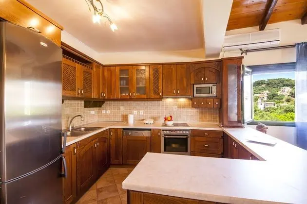 Marathias Luxury House near Beach - Mutfak