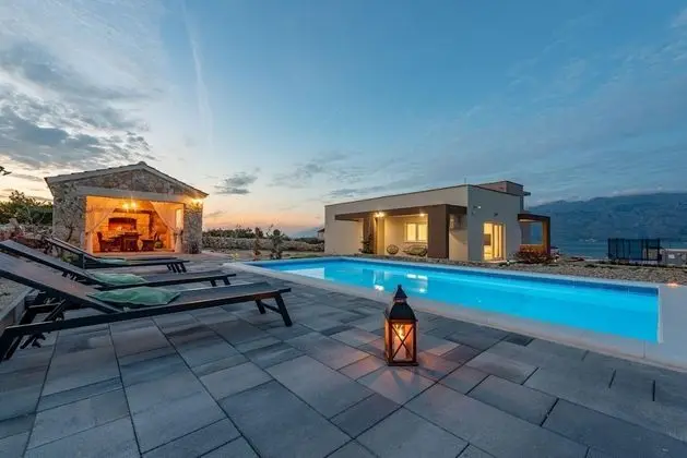 Villa Mareni 6 1 PAX Ra Anac sea View Mountain View Peace www Zadarvillas com