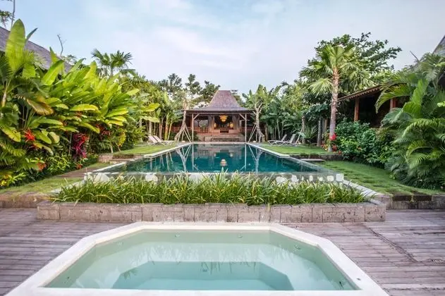 Marika Sawah Villas-4Bedroom Private Pool - Dış Mekan