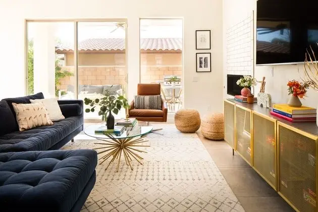Marilyn by Avantstay Stylish Mid Century Modern Desert Escape w/ Gorgeous View LIC 106258, 3 bd - İç Mekan