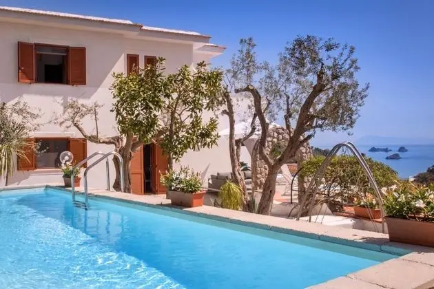 Villa Marina With Private Pool Sea View Terraces and Parking - Oda