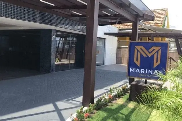 Marinas Praia - Flat Beira Mar - Dış Mekan