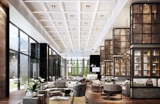 Marriott Bangkok Hotel The Surawongse - Lobi