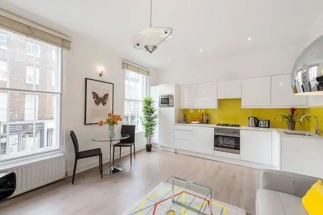 Marylebone - Crawford Street apartments by Flying Butler - Mutfak