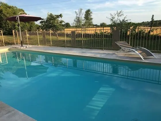 Mas de Vernières Family Suite for 2-4 Guests - Havuz