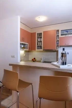 Maša - Modern sea View Apartment - A1 - Mutfak