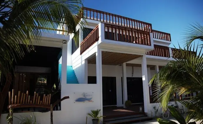Master Suite Family Room With Views to the Lagoon and Indian Ocean