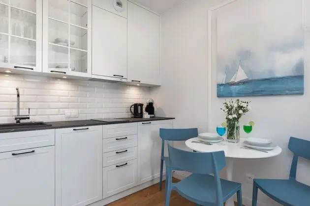 Mazowiecka Apartaments Seaview Pobierowo - Mutfak