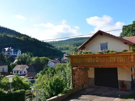 Meadow View Cottage in Winterstein Thuringia near Ski Area