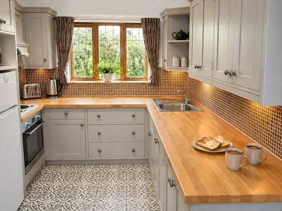 Measure Cottage - Sleeps up to 4 - Henley in Arden - HOT TUB - Mutfak
