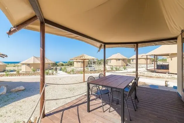 Mediteran kamp Glamping Tents in Camping Phalaris