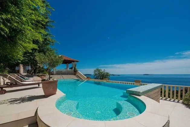 Mediterranean Villa With Astonishing View Over the Adriatic sea and Private Pool - Havuz