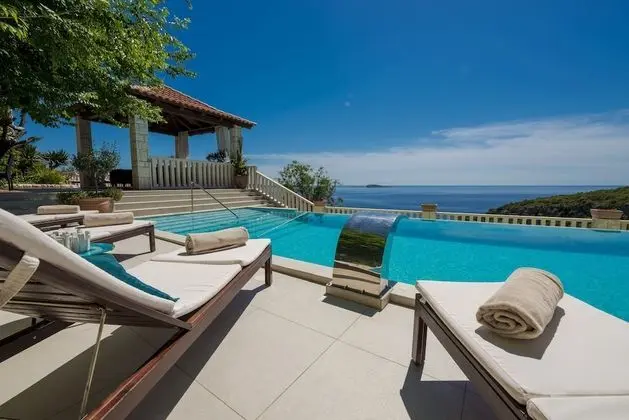 Mediterranean Villa With Astonishing View Over the Adriatic sea and Private Pool - Öne Çıkan Resim